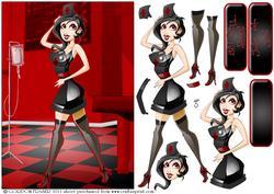 Naughty Nurse Black
