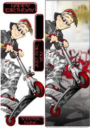 Urban Scooter Dude Large Dl