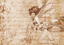 Forest Fairy Acantha Backing Paper