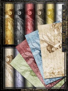 Forest Fairy Acantha Backing Paper Kit