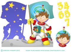 Space Boy Shaped