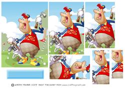 Crazy Golfer