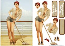 1950's Pin Up Girl Alice May (retro)