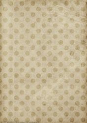 1950's Retro Polka Dots Retro Brown