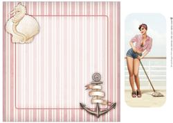 1950's Pin Up Girl Alice May Mini Kit (pink) Insert