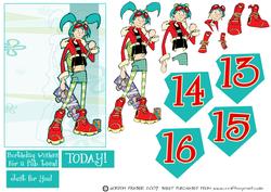 13,14,15,16, Teen Cool Girl!