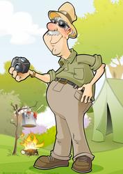Camping Dude A4