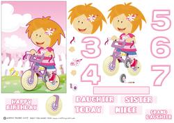 Pretty in Pink Biker Girl!