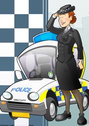Policewoman Dudess A4
