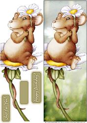 Daisy Mouse Large Vertical Dl