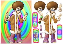 Afro Hippy Dude