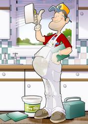 Kitchen Tiler DIY Dude A4