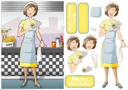 Dinner Lady/nanny 2