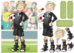 Football Referee Teen Dude