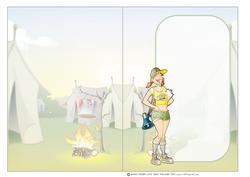 Lady Camp Counsellor/leader Insert