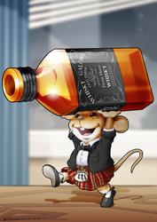 Scots Whisky Mouse! A4