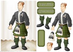 Kilt Dude (green)