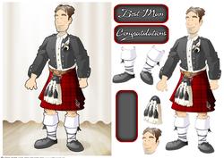 Kilt Dude (red)