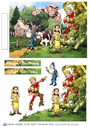 Jack and the Beanstalk.