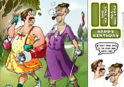 Golf Dress Code 8x8 Quick Card