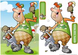 Golf and Beer Dude
