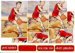 Basketball Dude Pyramid