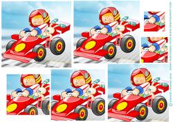 Boy Racer Red Pyramid.