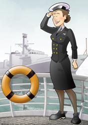 Navy Wren Lady A4