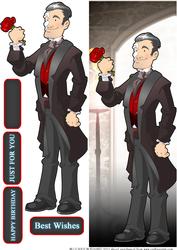 Operatic Phantom Dude Large Dl