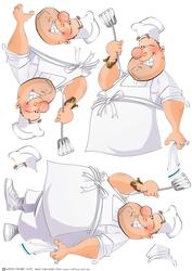 Chef Dude Decoupage Sheet