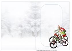 Mountain Bike Christmas Dudes Insert