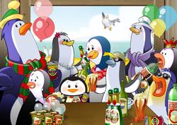 Penguin Party!!! A4