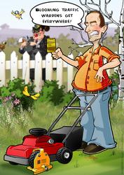 Lawn Mower Dude A4