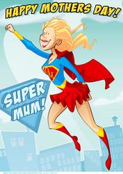 Supermum A4 Blue