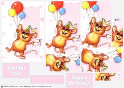 Mouse Balloon Pyramid.