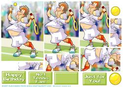 Tennis Dude Pyramid.