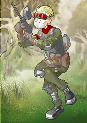 Paintball Dude A4