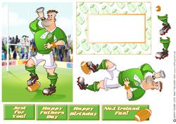 Rugby Dude Ireland. Quick Card.