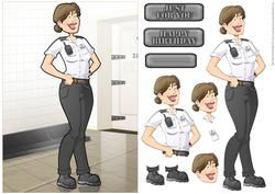 Prison Guard Lady