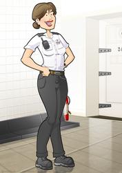 Prison Guard Lady A4