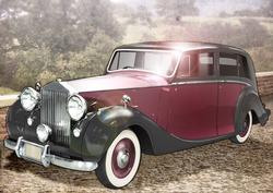 Vintage Art Deco Car (pink)