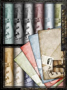 On the Road 12 Sheet Paper Kit