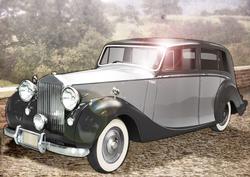Vintage Art Deco Car (silver)