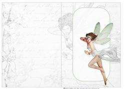 Forest Fairy Acantha White Insert