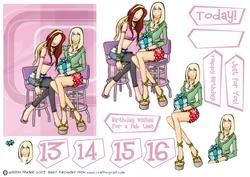 Teen Friends/daughter/sister.