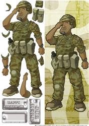 Army Dude Ii Large Dl