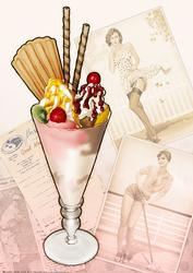Ice Cream Sundae A4