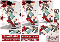 Skater Dude Pyramid.