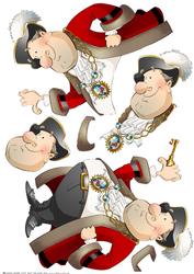 Mayor Dude Decoupage Sheet