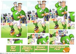 Rugby Dude Pyramid Ireland.